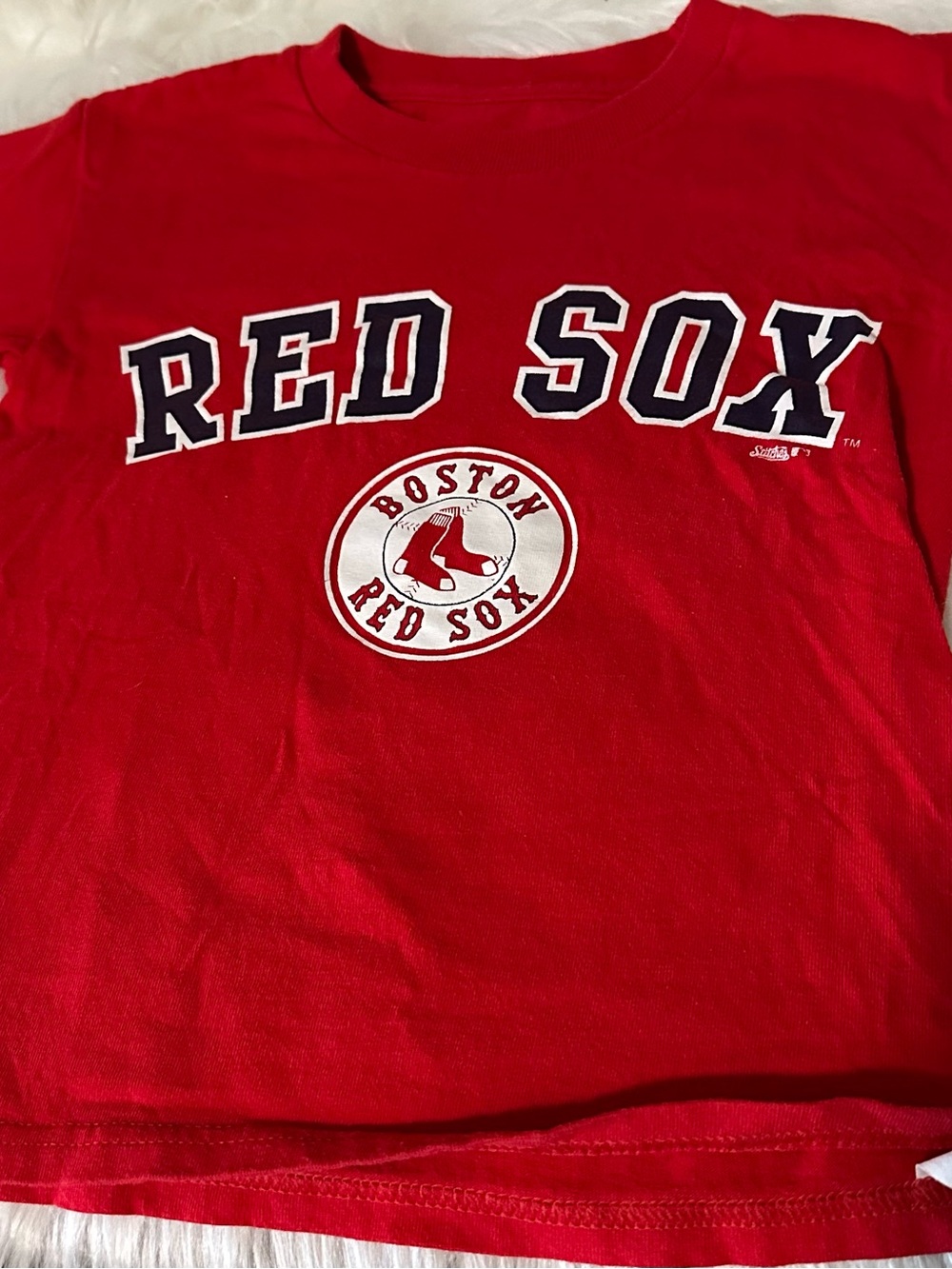 Boys Red Graphic Tee